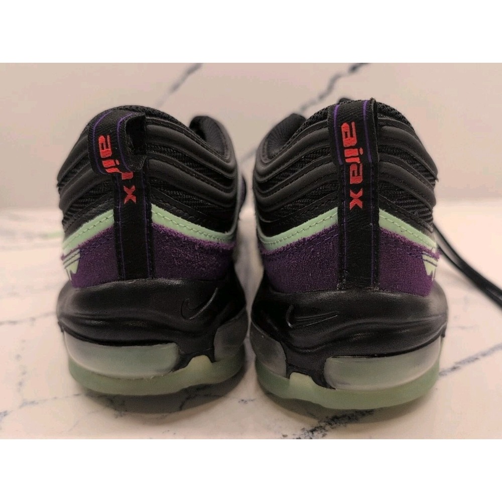 Nike Air Max 97 Halloween Slime Purple Men's Shoes Sneakers Size 9 - Picture 7 of 9